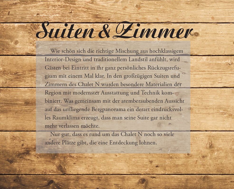 Chalet N | Imagetext