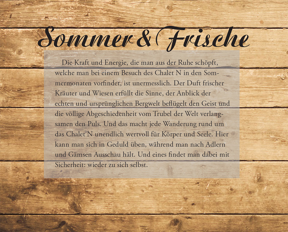 Chalet N | Imagetext