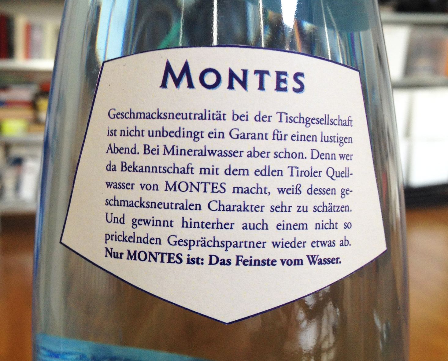 Montes | Etikettentext
